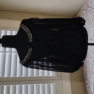 Ladies black blouse